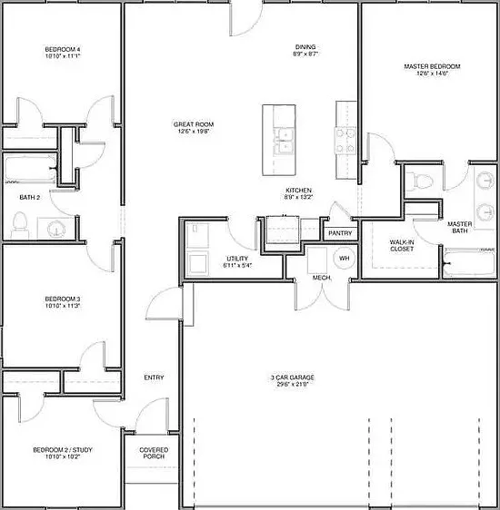 4 bed, 1525 sqft, $1,975 — Photo 2