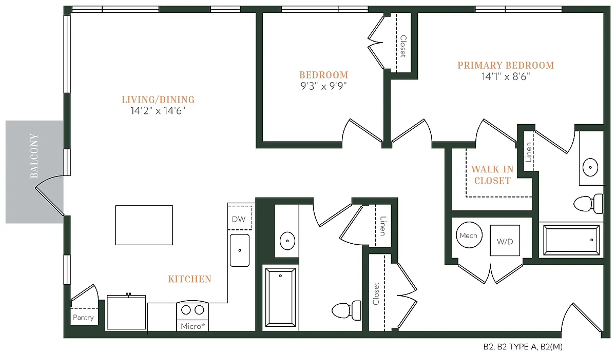 Floor plan B2B