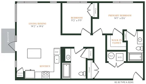 Floor plan B2B