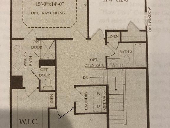 Second floor plan