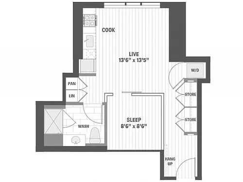 Floor plan E3b