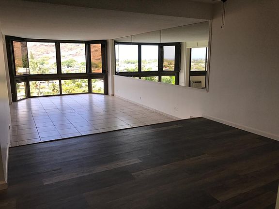 dining room and step down to living area