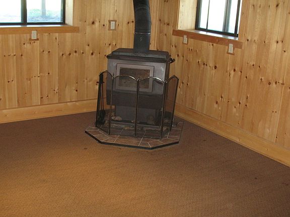 Large Blaze King wood stove
