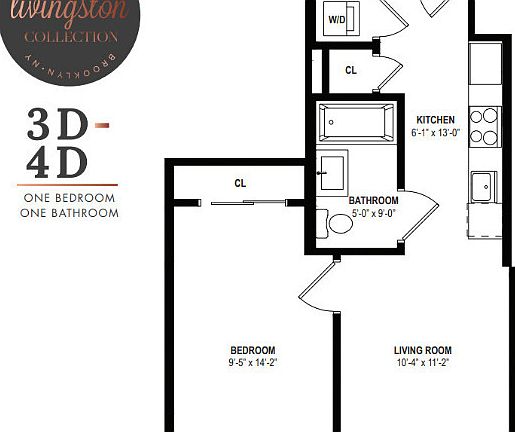 2nd image of 68 Livingston St #3D