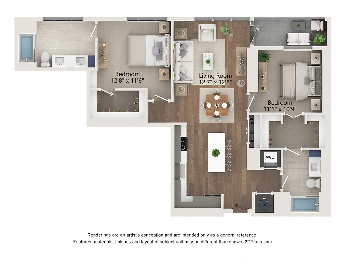 Floor plan B3