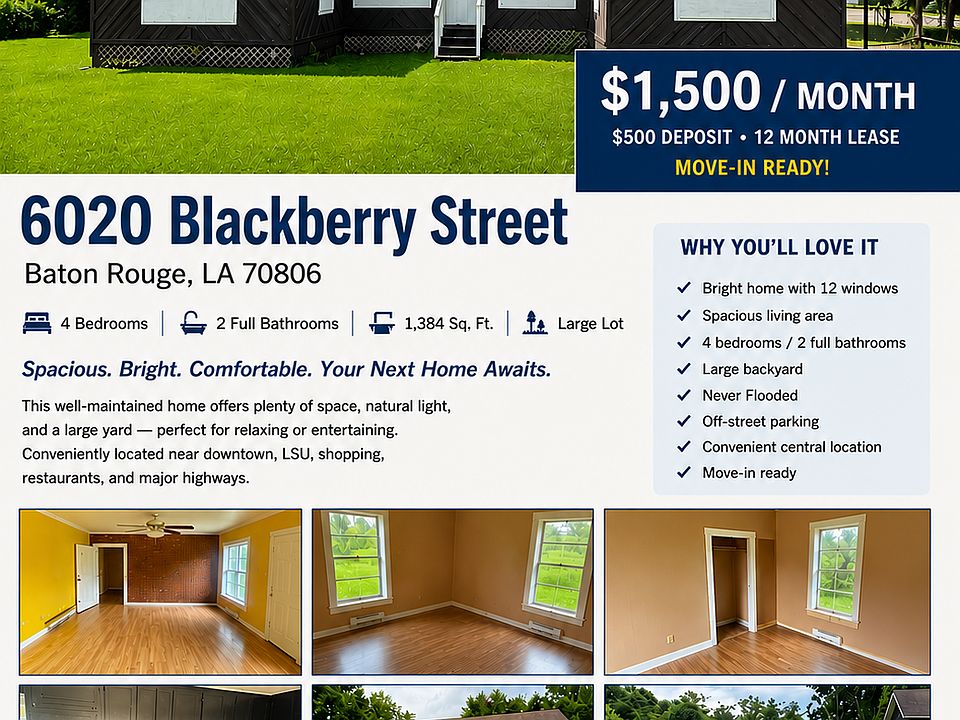 1st image of 6020 Blackberry St