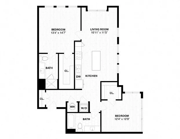 Floor plan B8