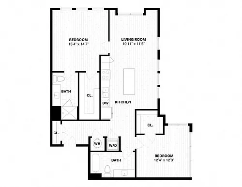 Floor plan B8