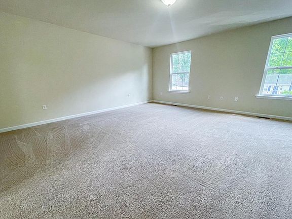 Bright living room with windows