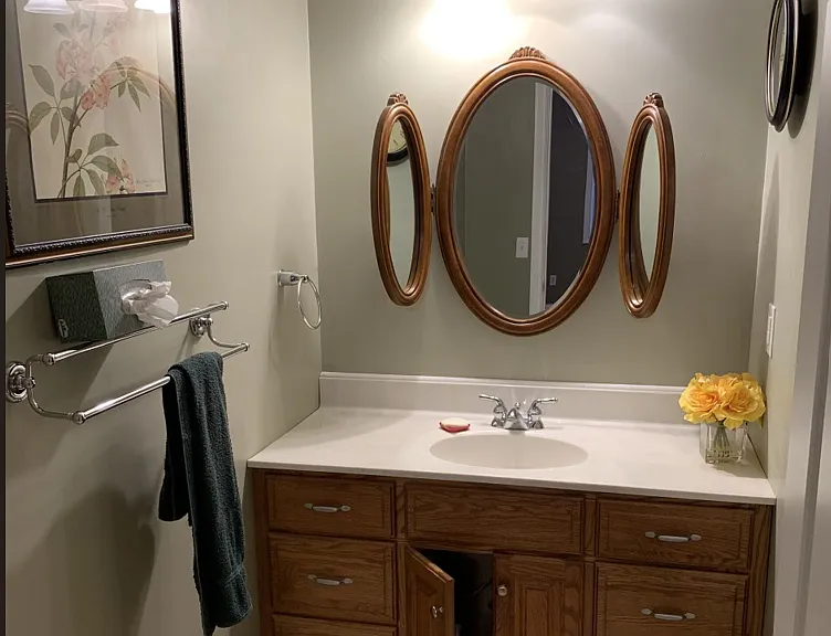 Upstairs bedroom #1 vanity