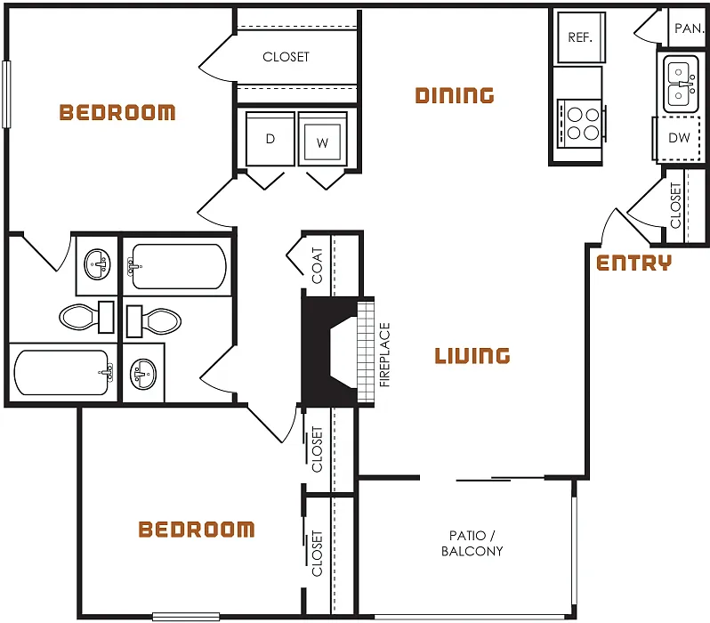 Floor plan B1R