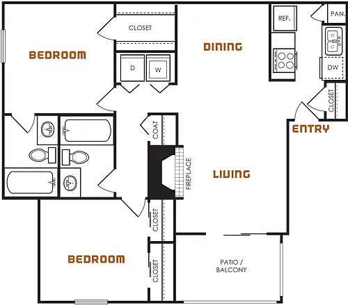 Floor plan B1R
