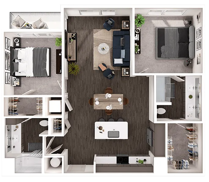 Floor plan B2