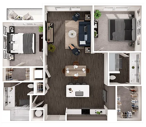 Floor plan B2