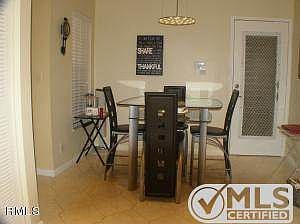 true eat-in kitchen dinette area