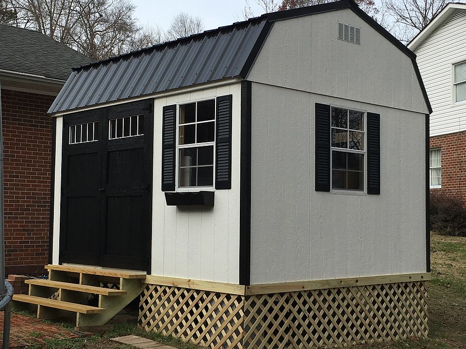 New shed in back