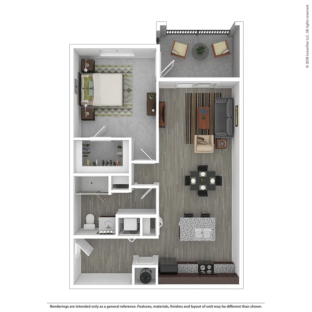 Floor plan Jardin