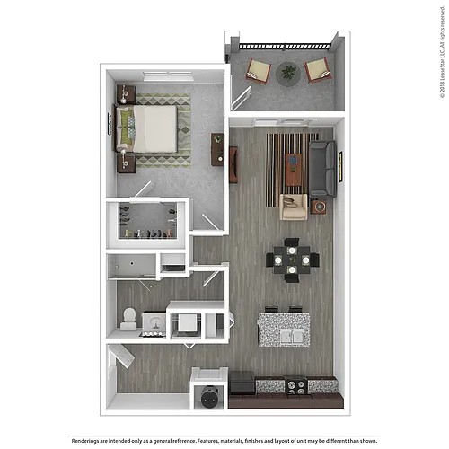 Floor plan Jardin