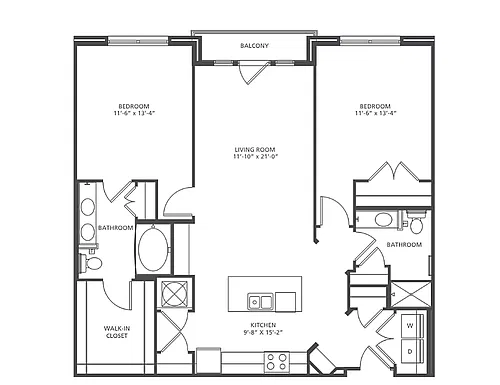 Floor plan B1-3