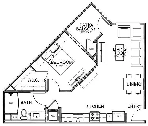 Floor plan A1