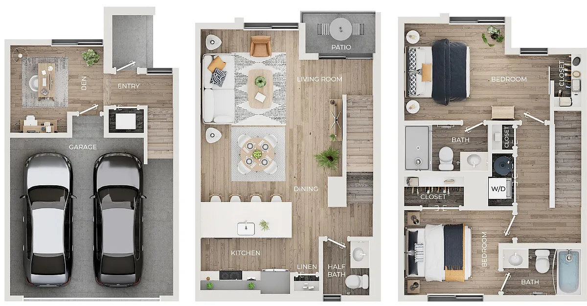 Floor plan C3TH