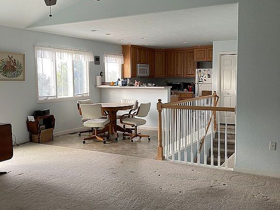 Dining, kitchen, stairs