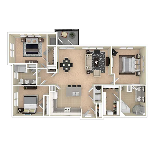 Floor plan C1