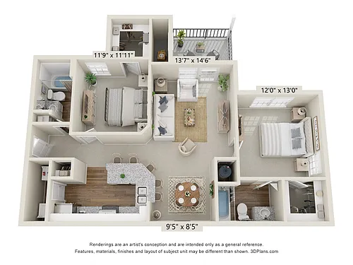 Floor plan BERMUDA