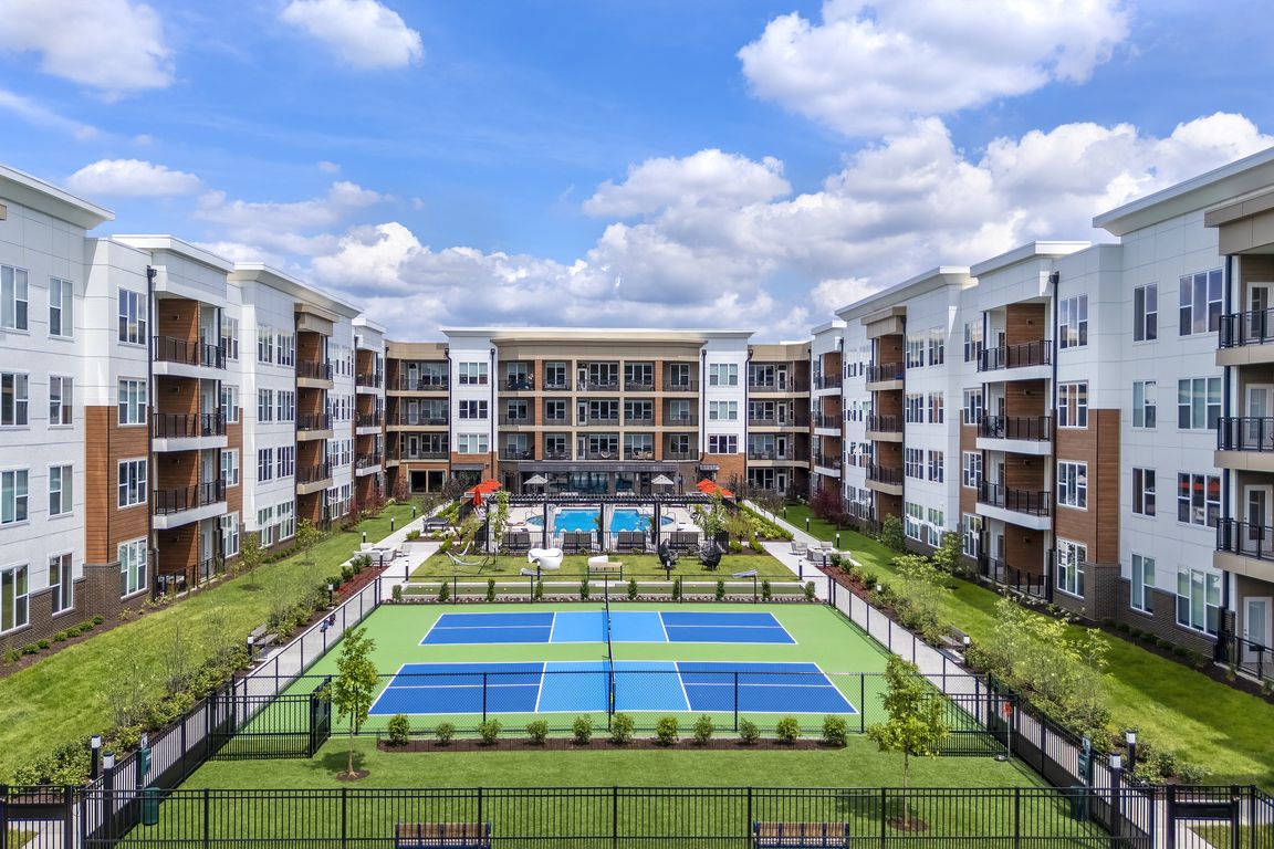 Exterior Courtyard Aerial