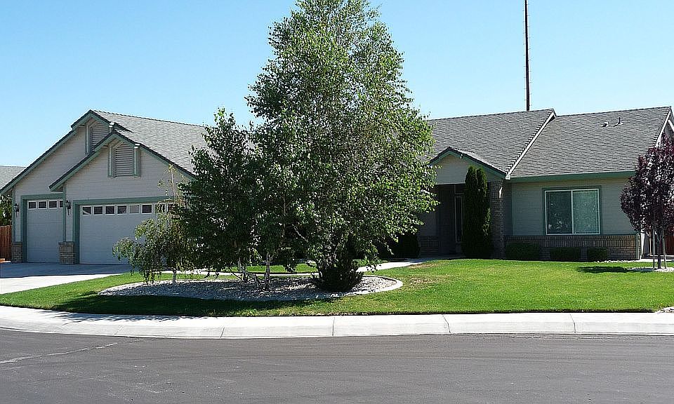 Front view looking east