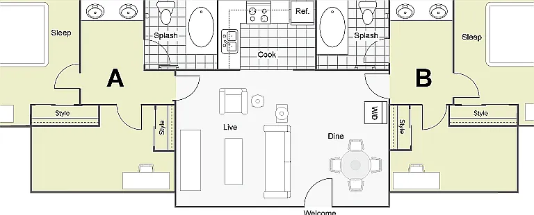 2-Bed-2-Bath-W/-Den 2-Bed-2-Bath-W/-Den