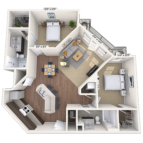 Floor plan 22B