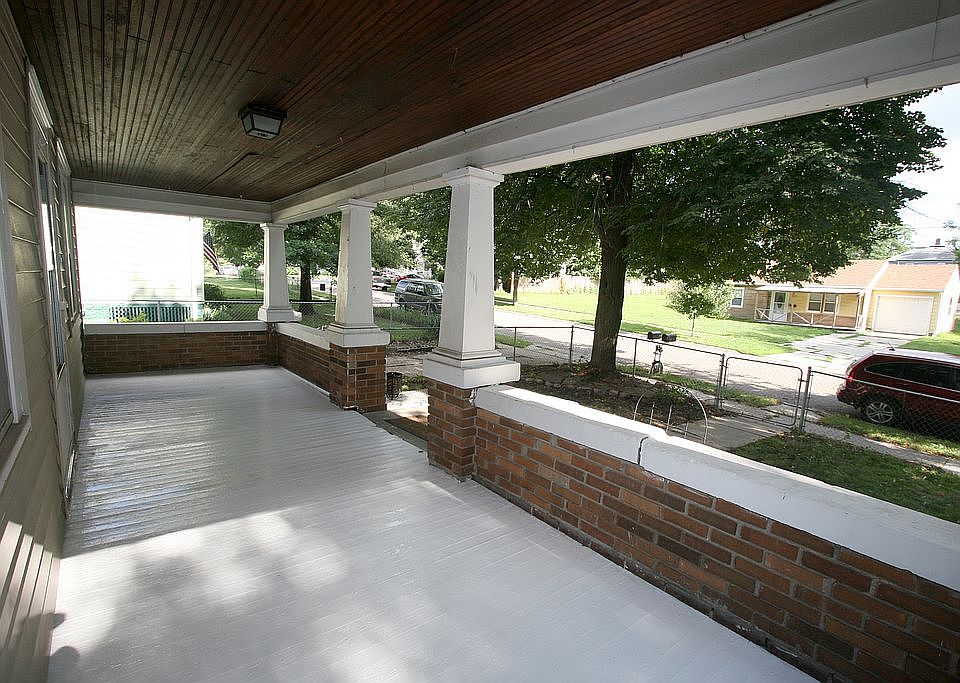 Large porch