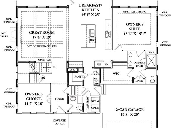 Beech Floorplan Timberlake Homes