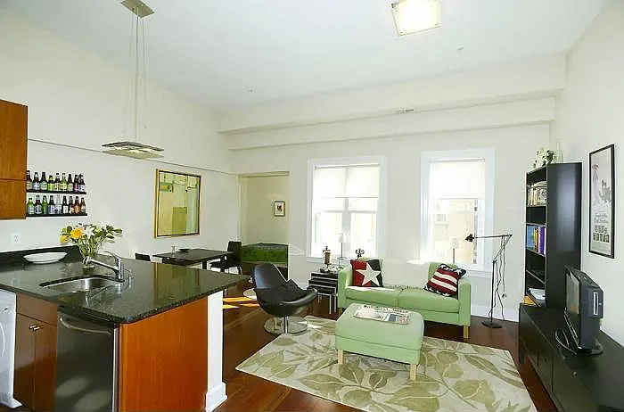 Living room/kitchen/den