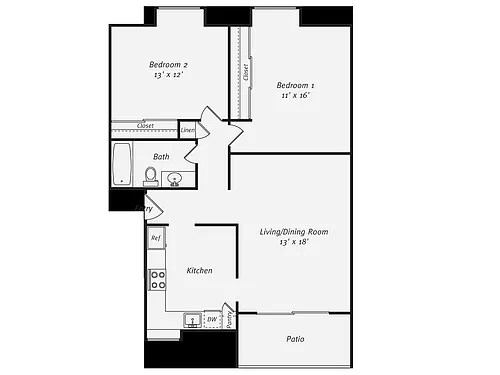 Floor plan B2