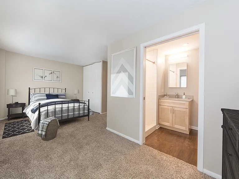 Upgraded Bedroom with Ensuite Bathroom