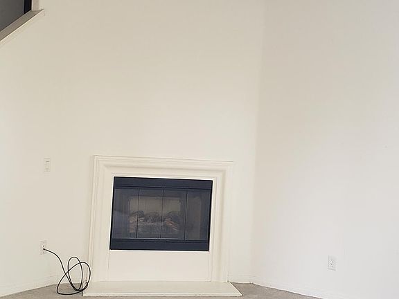 Non wood burning fireplace