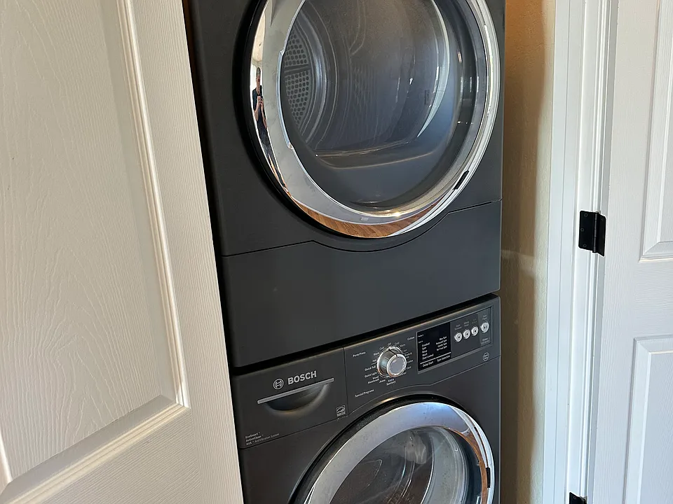 Washer & Dryer.