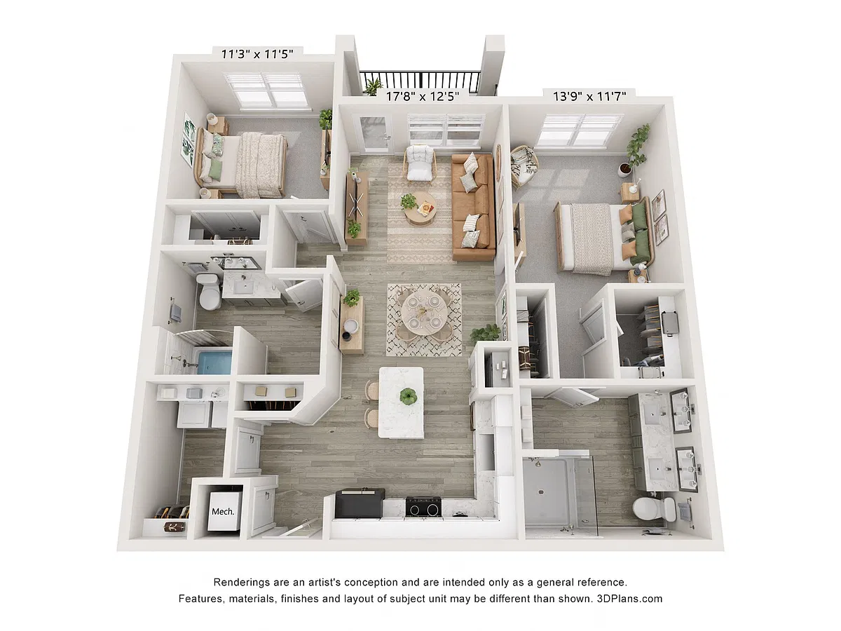 Floor plan B2