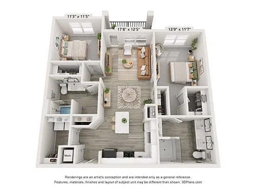 Floor plan B2