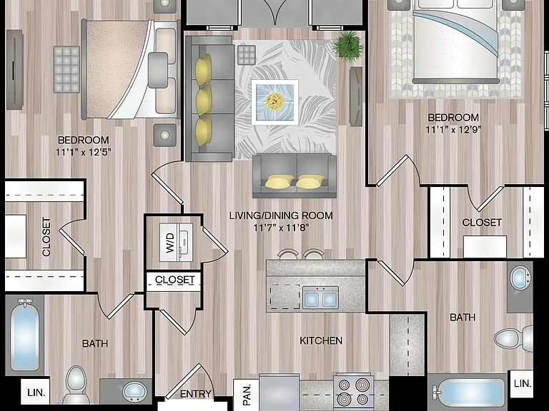964 sq ft 964 sq ft
