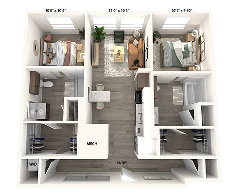 Floor plan 218