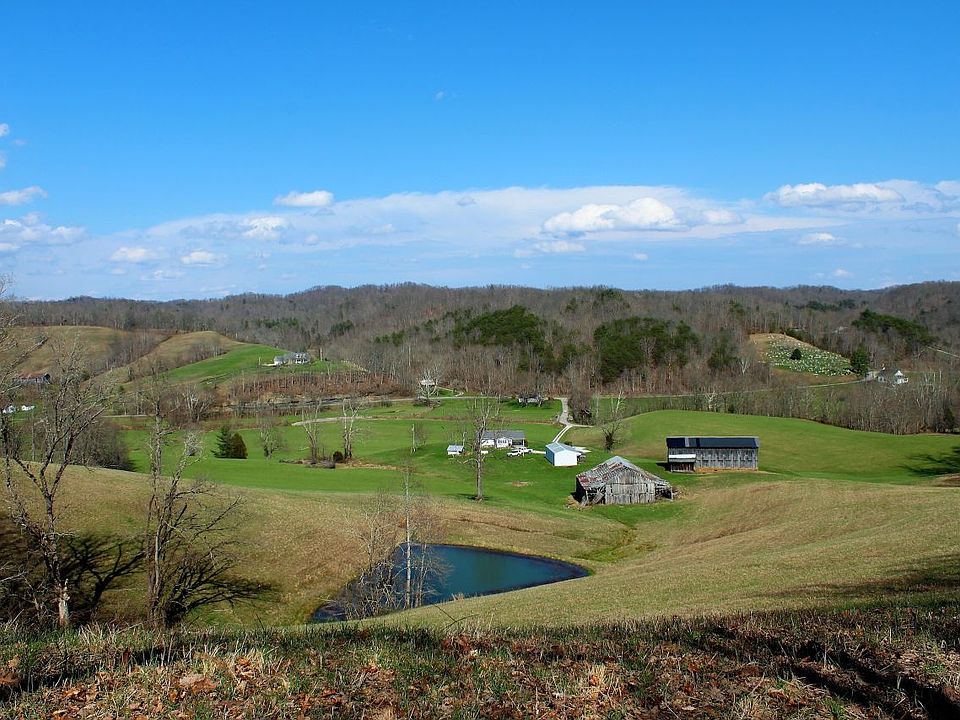 Beautiful view of east side of farm from the ridgetop