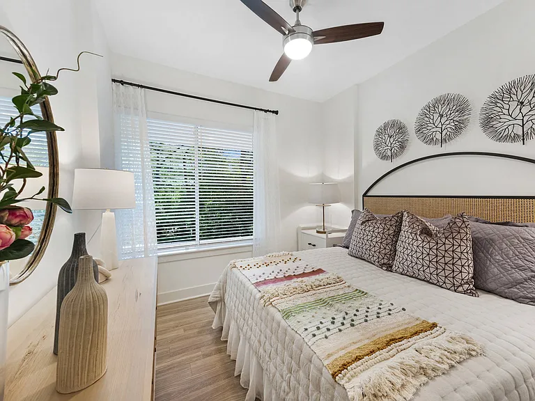 Spacious Bedrooms that accommodate king-sized beds