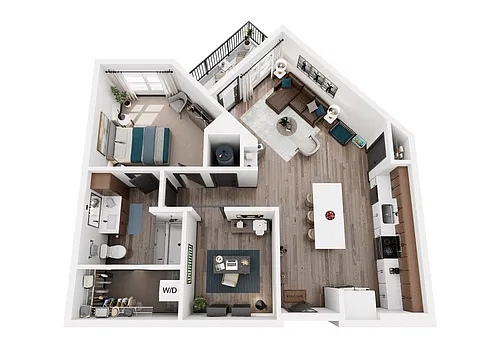 Floor plan Parker