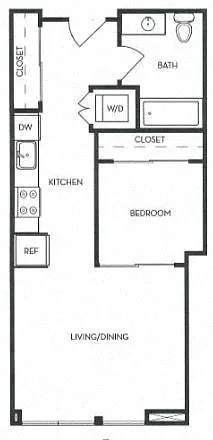 Floor plan A2 - MFTE