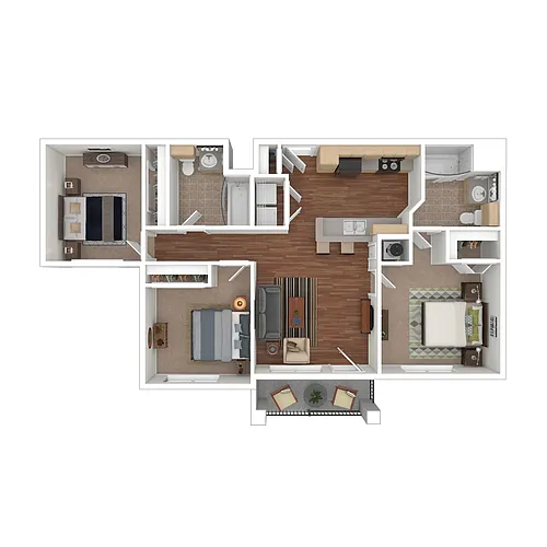 Floor plan Oak