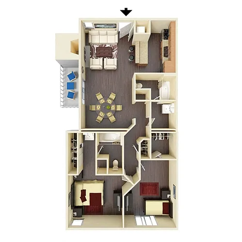 Floor plan Telluride