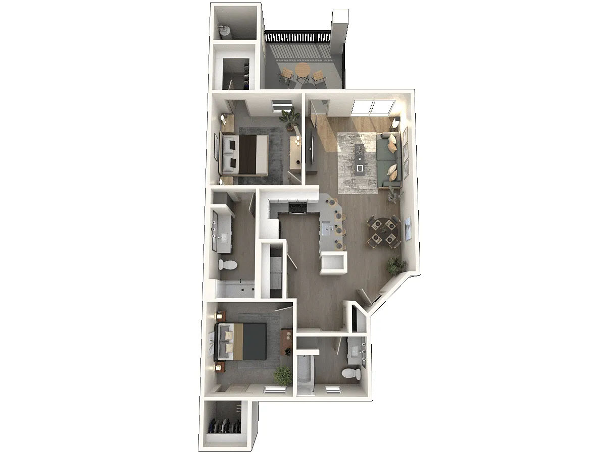 Floor plan B2